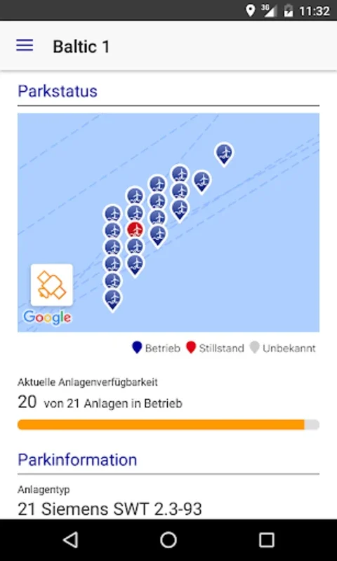 EnBW E-Cockpit for Android: Real-Time Renewable Insights