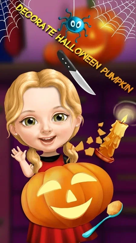 Sweet Baby Girl Halloween Fun for Android - No Downloading Needed