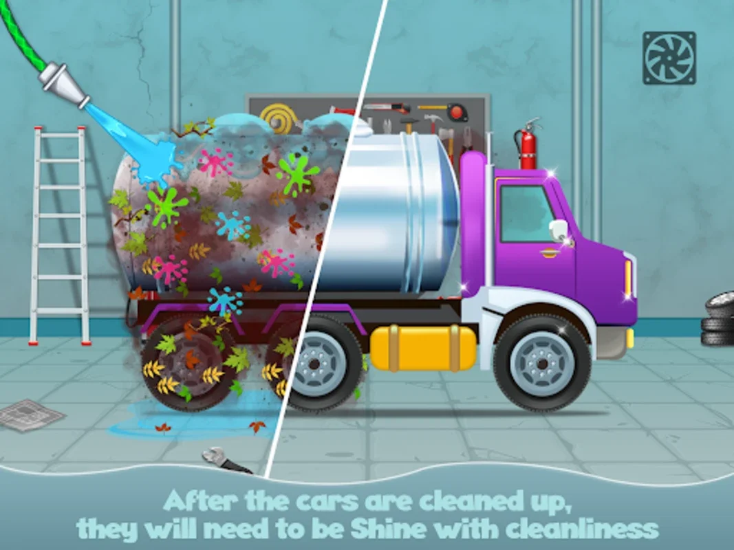 Baby Car Wash Garage Games For Boys on Android - Download the APK from AppHuts