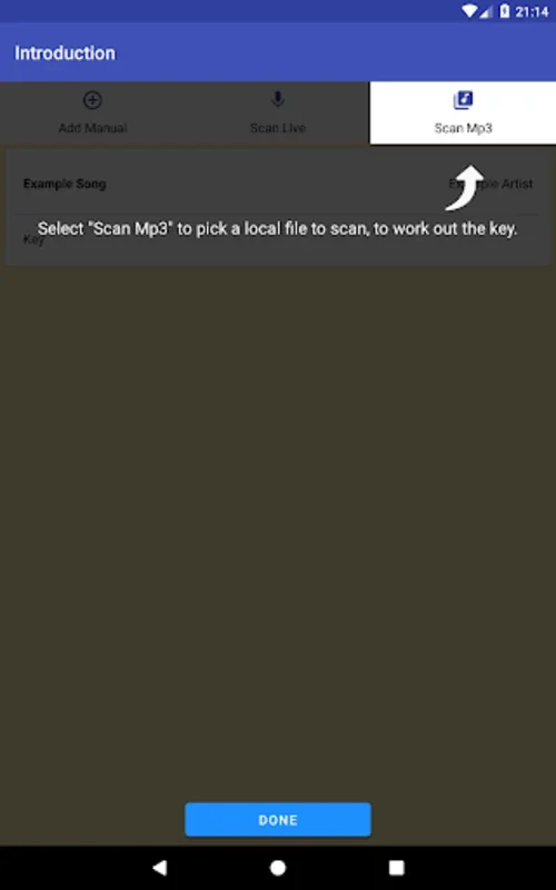 Song Key Finder for Android - Analyze Music Keys on Your Device