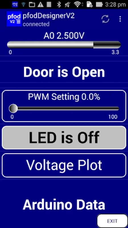 pfodDesignerV3 for Android - No Coding Needed for Custom Menus