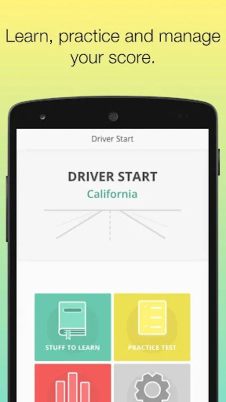 Driver Start CA for Android - Key to Passing DMV Tests