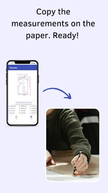 Patrondis - Pattern Making for Android: Custom Clothing App