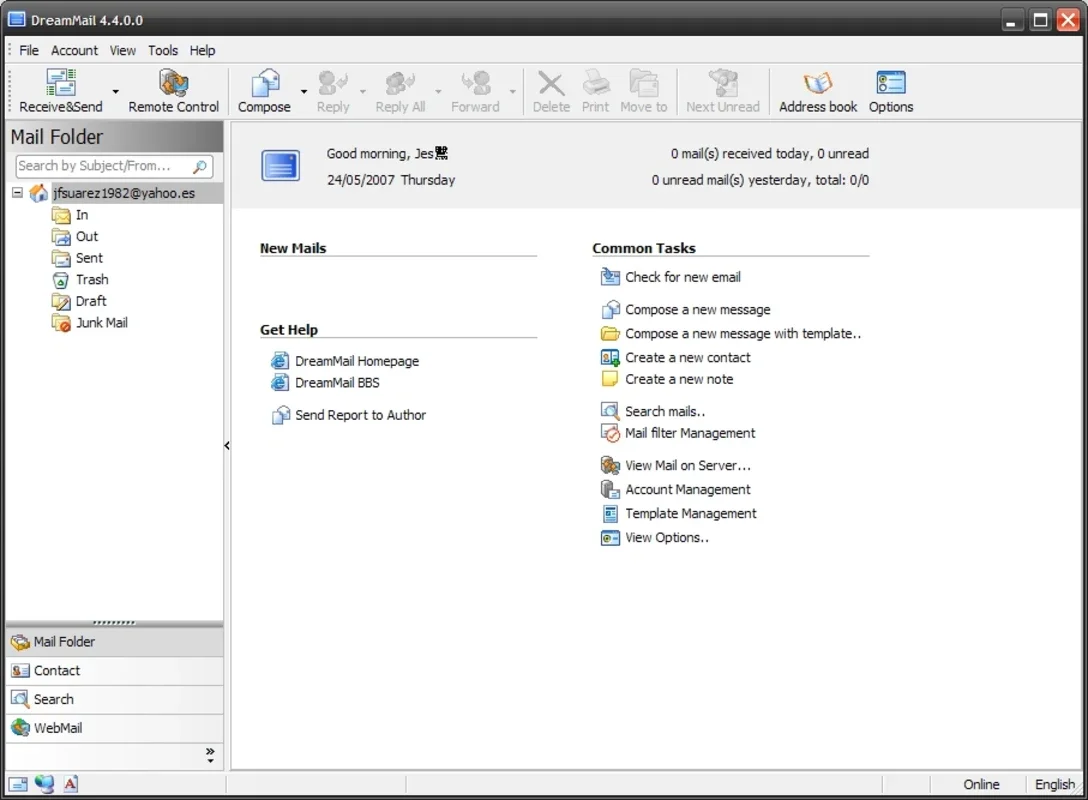 DreamMail for Windows - A Complete Email Client