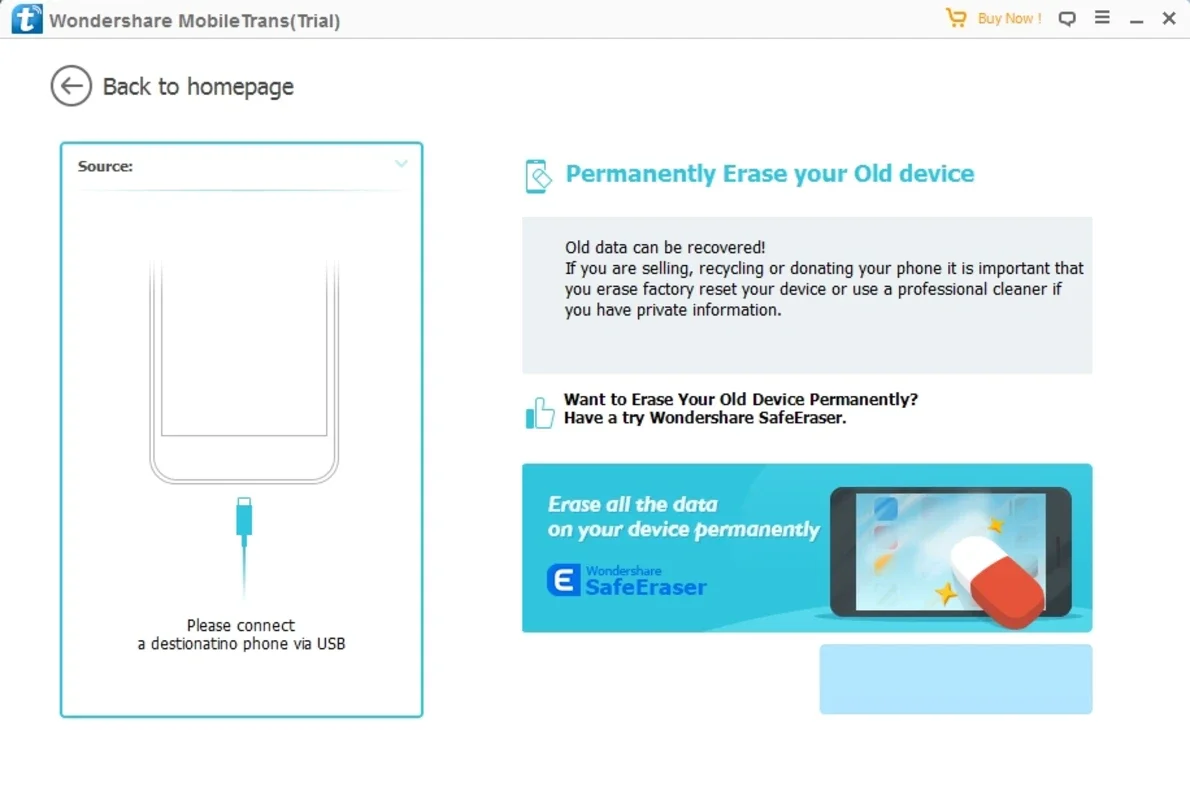 Wondershare MobileTrans for Windows - Efficient Smartphone Data Transfer