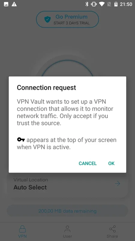 VPN Vault for Android - Secure Browsing Made Easy