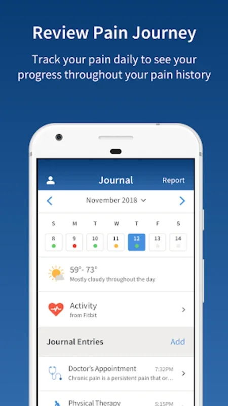 PainScale — Chronic Pain Diary for Android: Track Your Pain