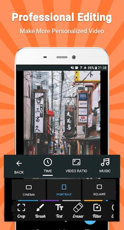 Video maker & music slideshow for Android - Create captivating photo videos