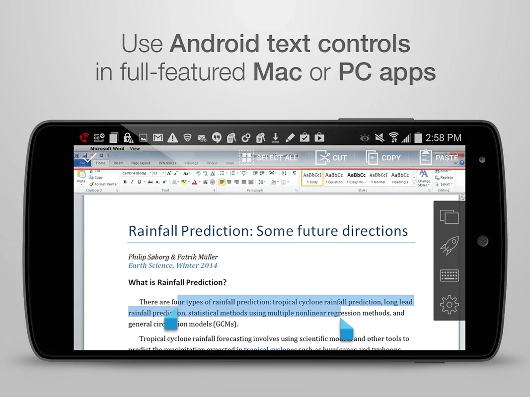 Parallels Access for Android: Seamless Remote Access