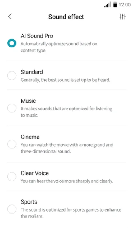 LG Sound Bar for Android - Customize Your Audio