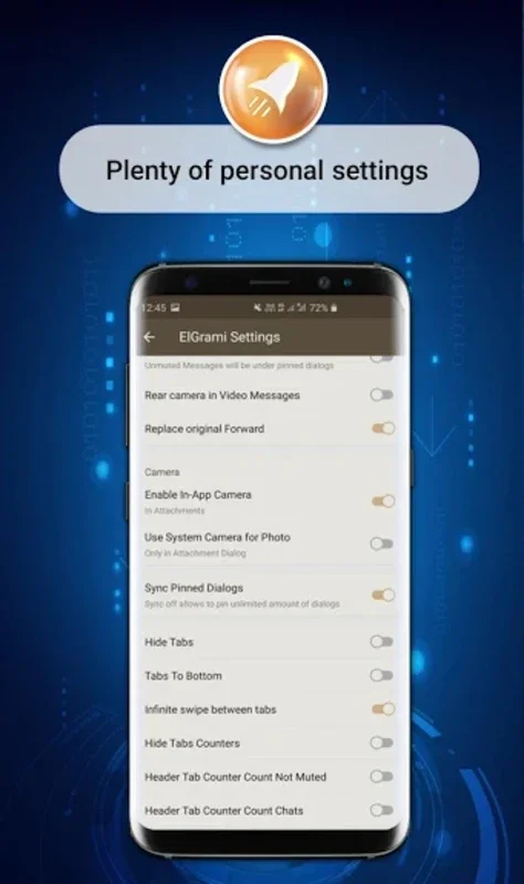 ElGrami Advanced Unofficial Telegram With Proxy for Android