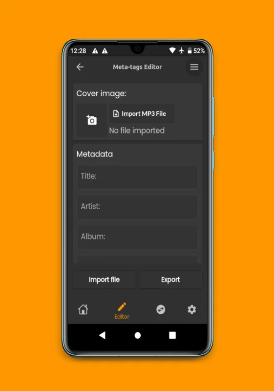 TaudMod for Android: Edit MP3 Meta-Tags Easily