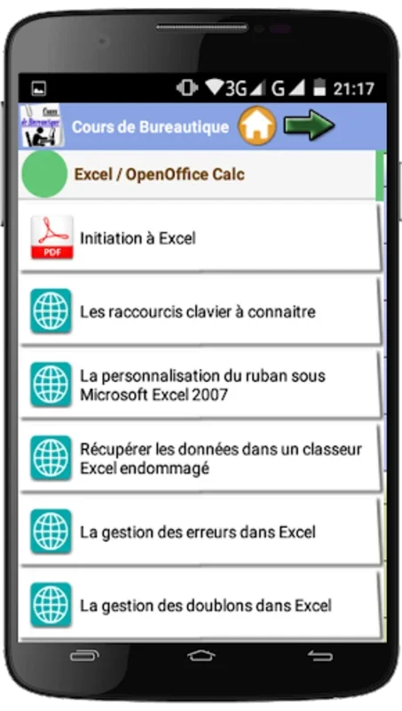 Cours de bureautique for Android: Master Office Skills