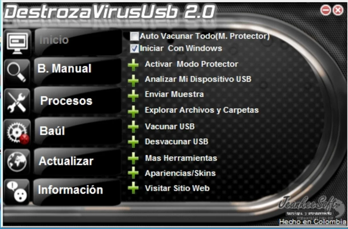 DestrozaVirusUsb for Windows - Protect Your Portable Devices