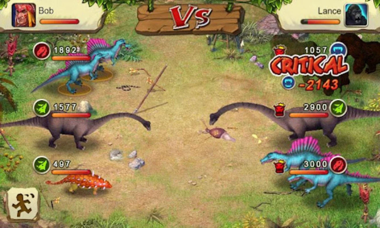 Dinosaur War for Android - Manage Your Dinosaur Clan