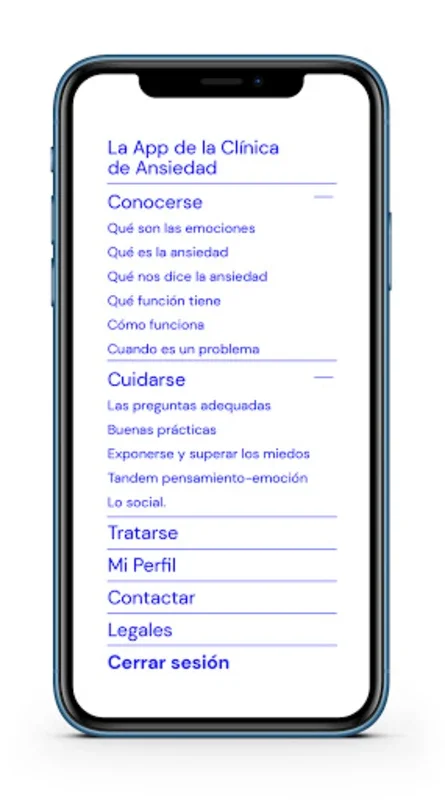 Clínica de la Ansiedad for Android: Manage Anxiety Effectively