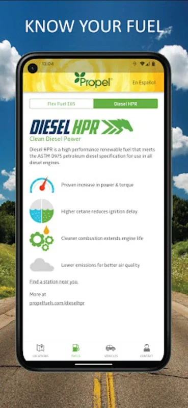 Propel Station Locator for Android - Navigate West Coast Fuel Stations