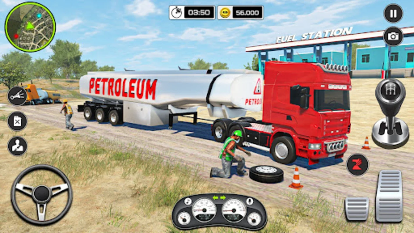 Oil Tanker Sim- Truck Games 3d for Android - Offroad Oil Transport Adventure