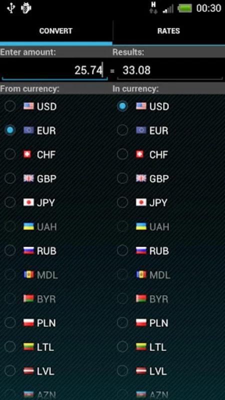 nanoConverter for Android: Seamless Currency Conversion