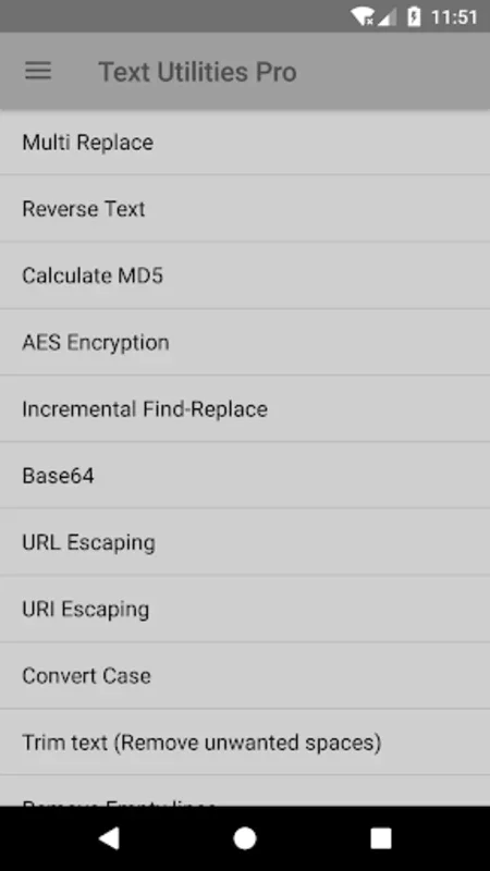 Text Utilities Pro for Android - Advanced Text Manipulation