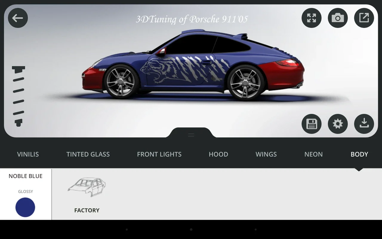 3D Tuning for Android - Customize Your Dream Cars