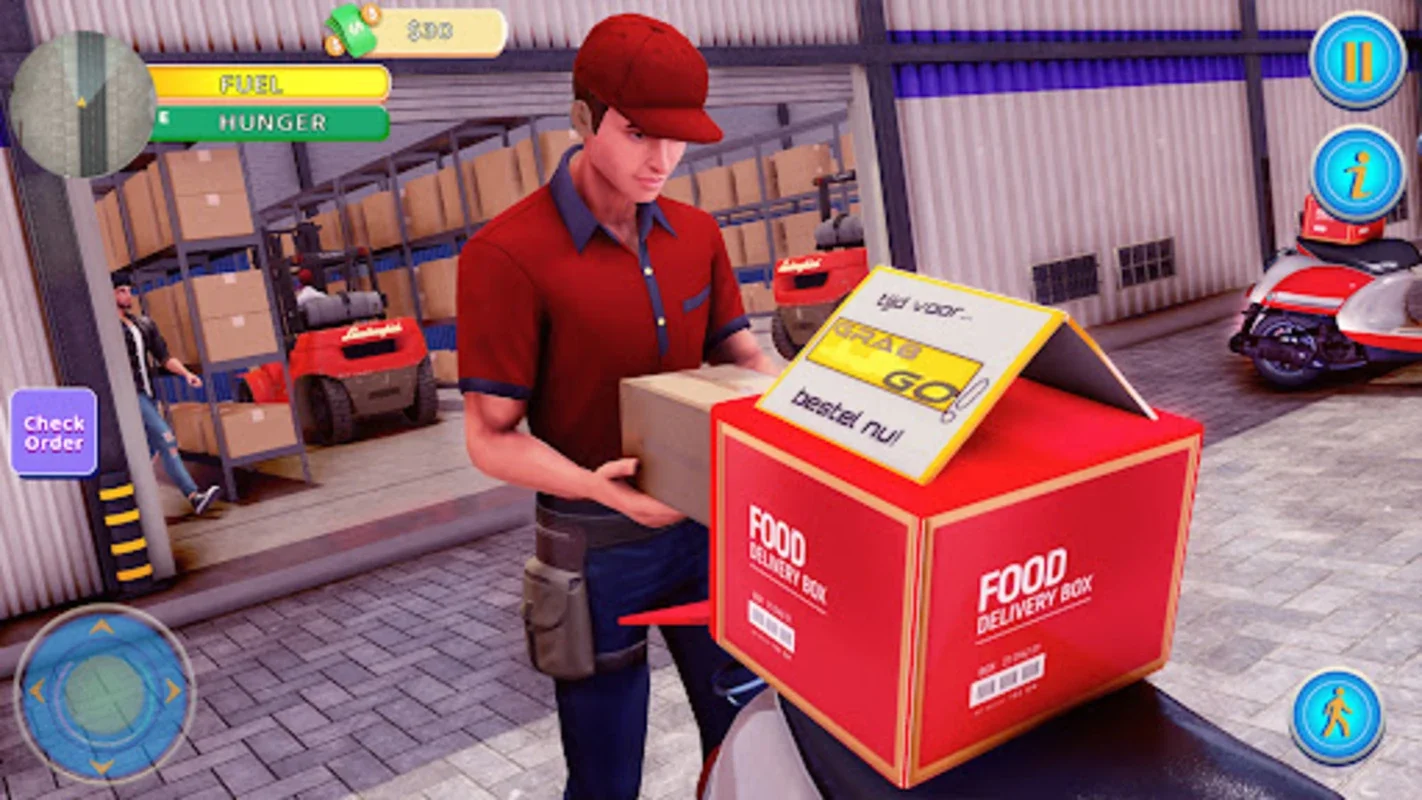 Food Delivery Boy Bike Game 3D for Android - Thrilling Virtual Delivery Experience