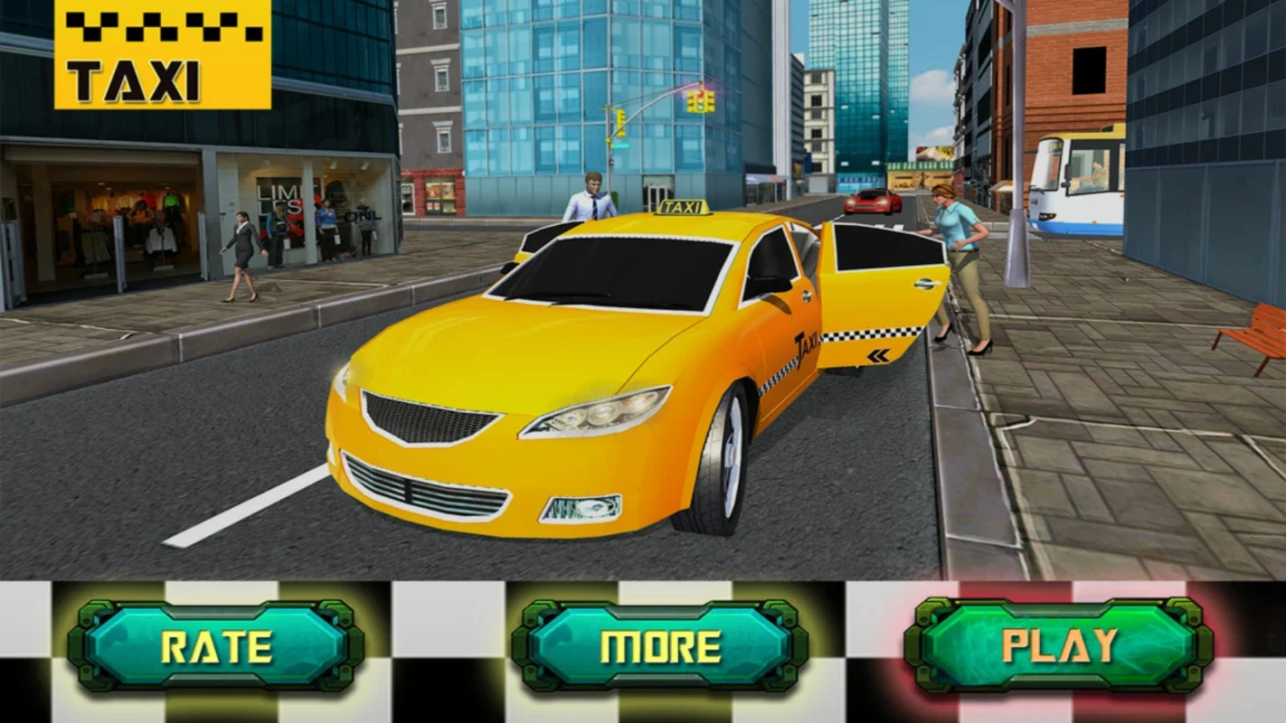 Taxi Cab ATV Quad Bike Limo City Taxi Driving Game for Android