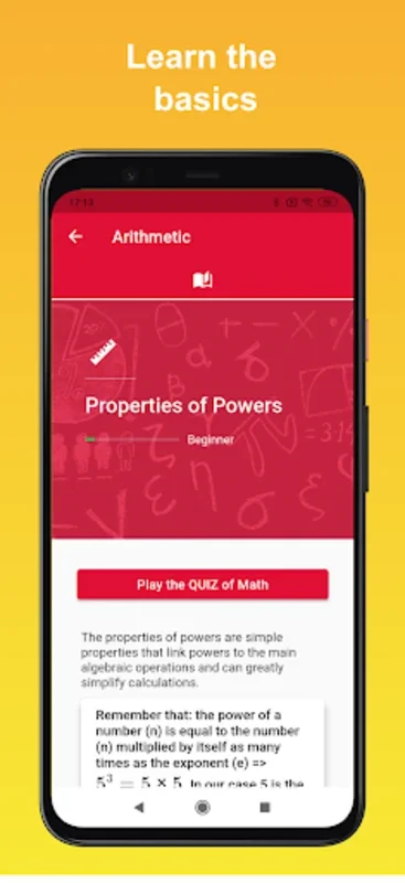 Math Master Algebra Arithmetic for Android: Comprehensive Math Learning