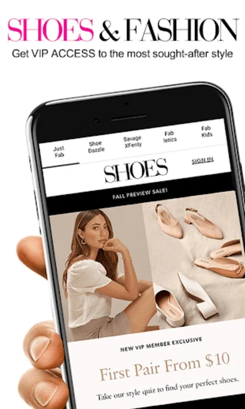 Shoes for Fab Fashion for Android - Stylish Shopping Hub