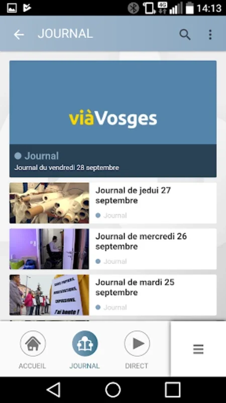 viàVosges for Android - Seamless Local Content Access