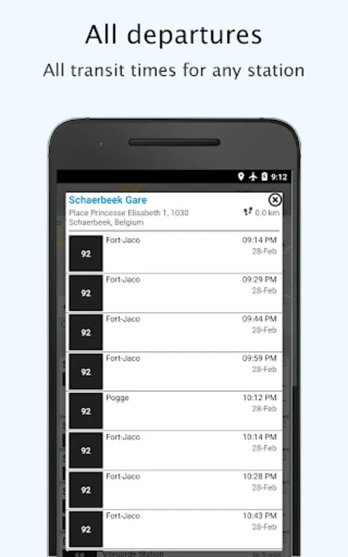 Brussels Transport: STIB-MIVB for Android - Seamless Transit