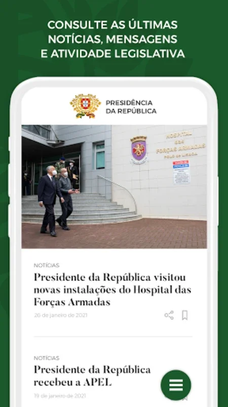 Presidencia.pt for Android: Stay Informed on Portuguese Presidency