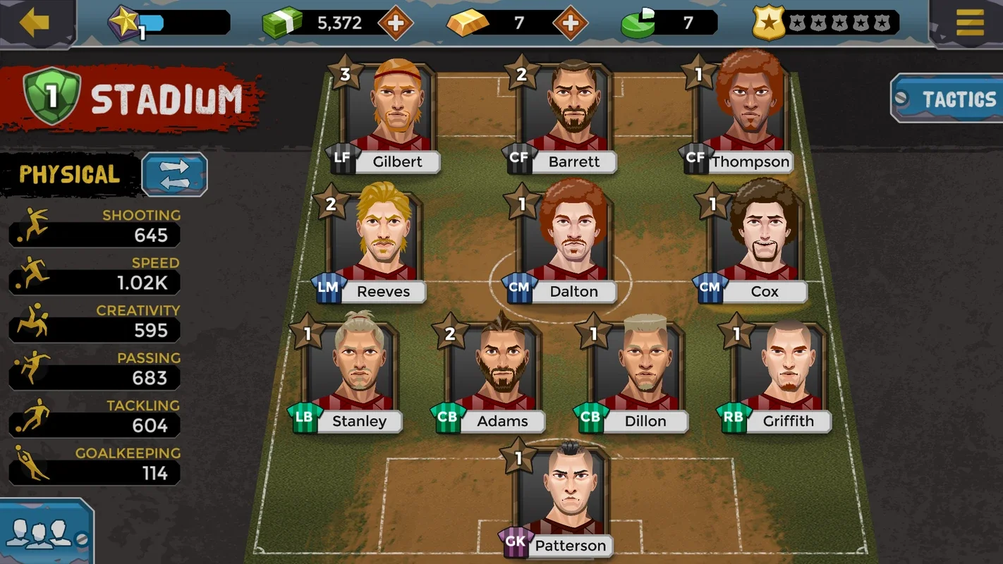 Underworld Football Manager 18 for Android - Manage Your Team with Corruption