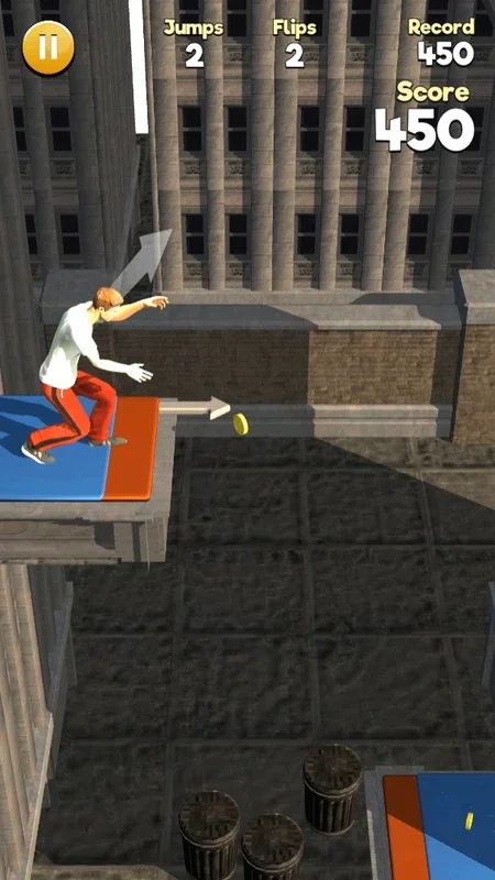 Flip Runner for Android - Enjoy Mid-Air Acrobatics