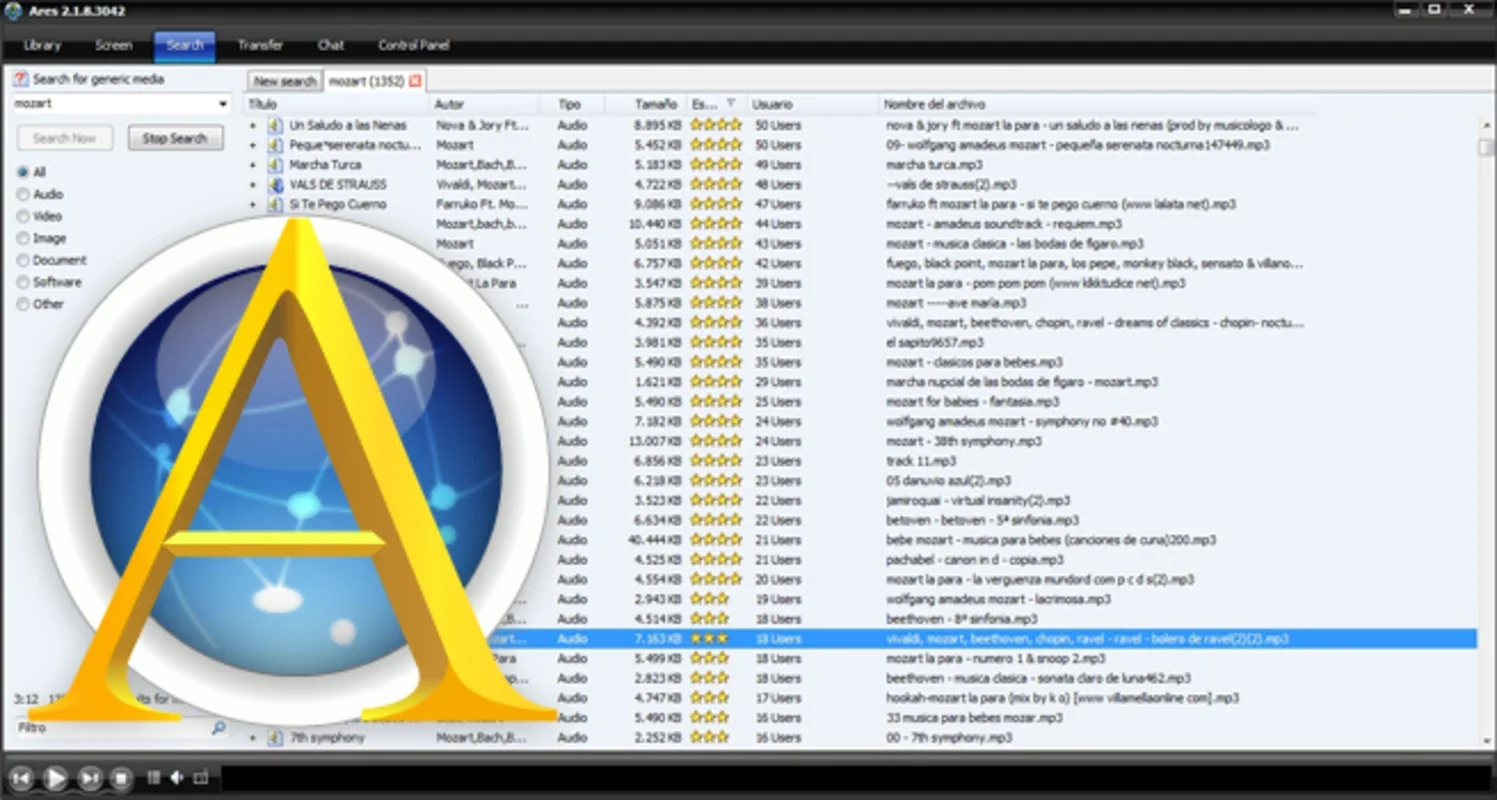 Ares for Windows - Free Download from AppHuts