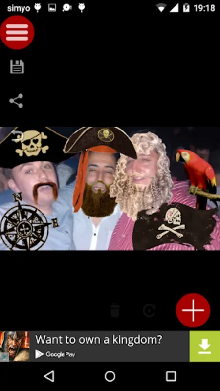 Pirates photo stickers for Android - Download the APK from AppHuts