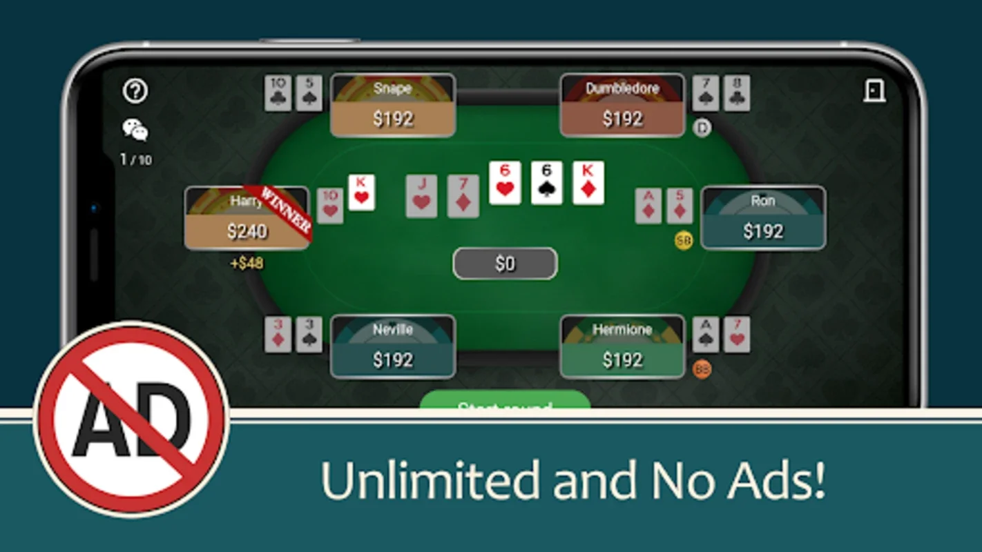 Poker Friends for Android - Global Texas Holdem with Friends