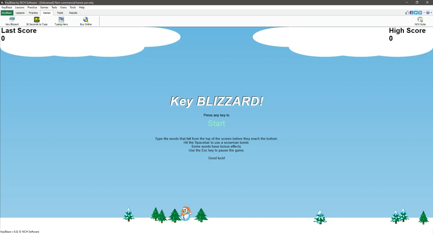 KeyBlaze Free Typing Tutor for Windows - Enhance Typing Skills