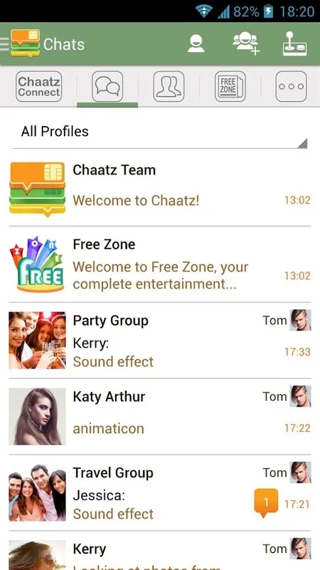 Chaatz for Android - Enrich Your Chatting Experience