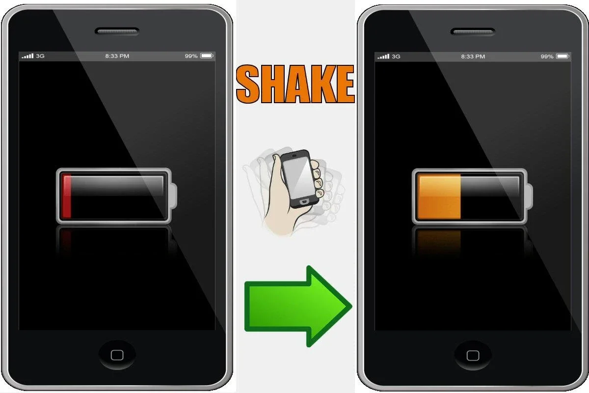 Shake to Charge Battery for Android - Innovative Charging Solution