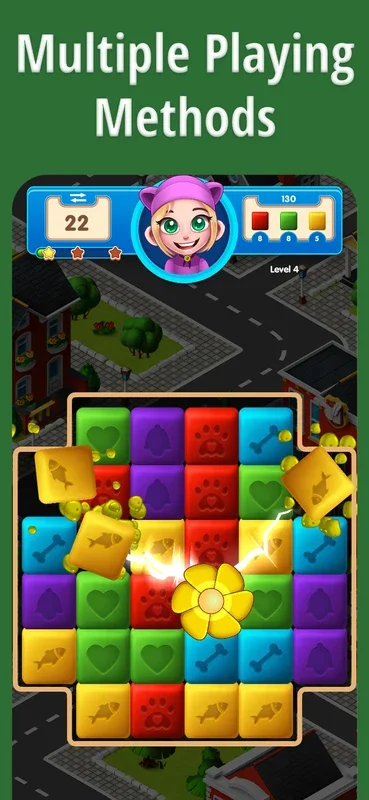 Pop Blocks for Android - Crush Blocks and Have Fun