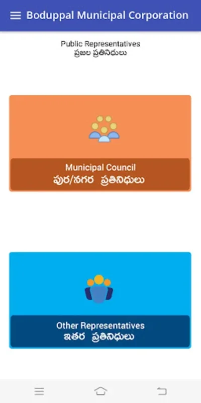 Boduppal Municipal Corporation for Android - Simplifying Civic Engagements