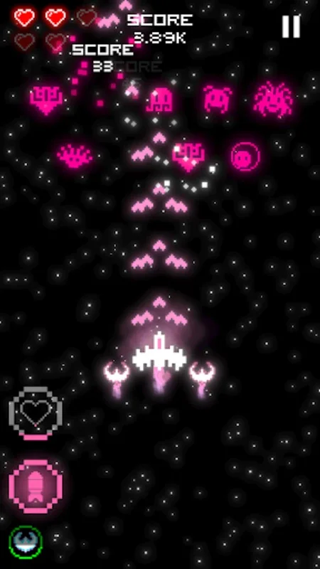 Arcadium for Android - An Intense Pixel-Art Shooter