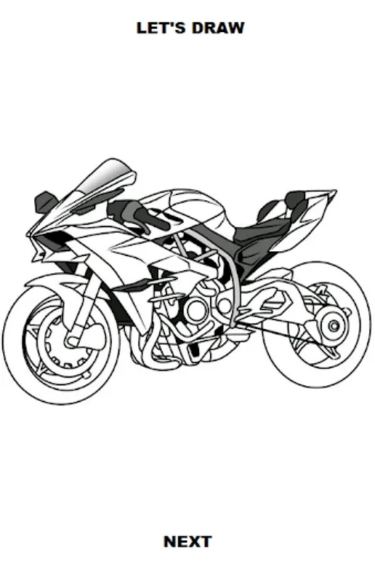 Draw Motorcycles: Sport for Android - No Download Needed