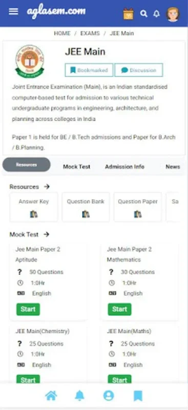 AglaSem Mock Tests for Android - Ideal for Exam Preparation