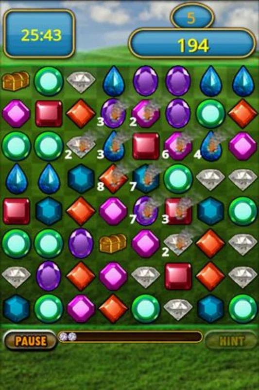 Jewel Magic for Android - Endless Puzzle Fun