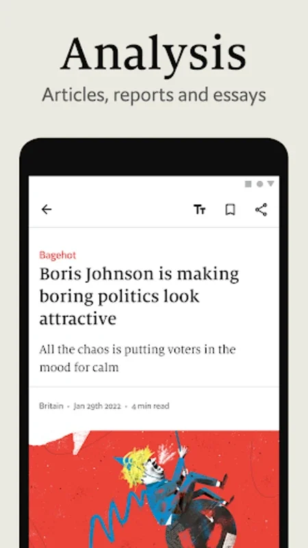 Economist for Android: Insights at Your Fingertips