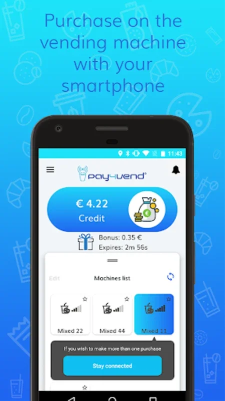 Pay4Vend for Android - Seamless Vending Machine Purchases