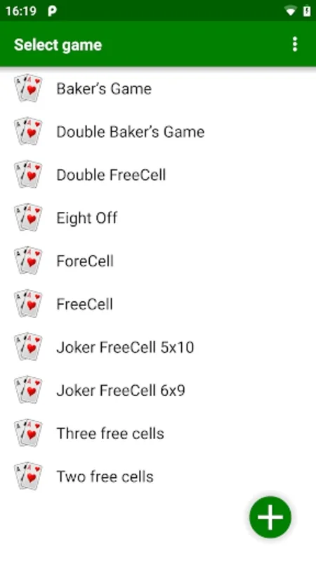 FreeCell Solitaire Set for Android - Diverse Variations