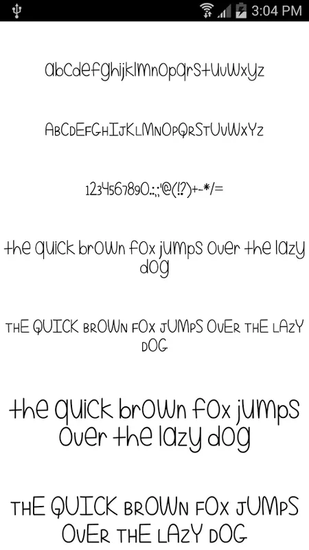 Free Fonts 50 Pack 19 for Android - Enhance Your Device